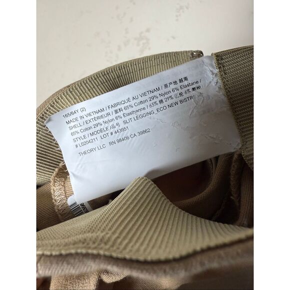 Theory Split Legging - Picture 7 of 7